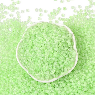 6/0 Luminous Glass Seed Beads SEED-NH0001-01K-1
