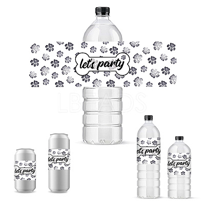 Bottle Label Adhesive Stickers DIY-WH0520-012-1