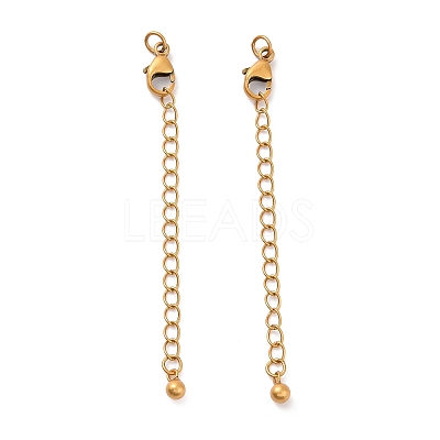925 Sterling Silver Chain Extenders STER-D036-43AG-1