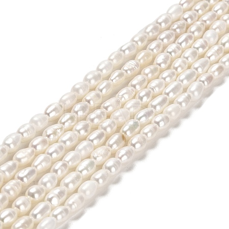 Natural Cultured Freshwater Pearl Beads Strands PEAR-E016-143-1