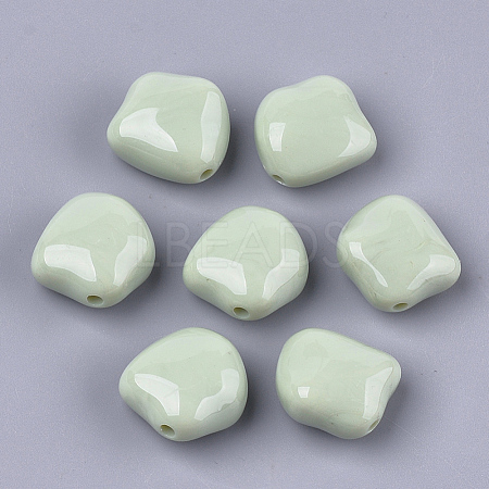 Acrylic Beads OACR-S029-058C-1