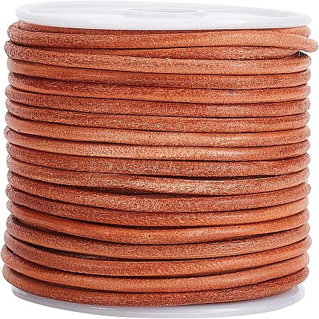 Cowhide Leather Cord WL-WH0010-01A-1