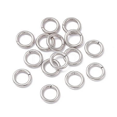 Non-Tarnish 304 Stainless Steel Open Jump Rings STAS-C040-01A-P-1