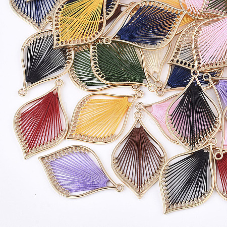 Cotton Thread Woven Pendants X-FIND-S306-03-M-1