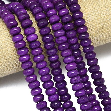 Natural Malaysia Jade Beads Strands G-B165-G01-6x10mm-10-1