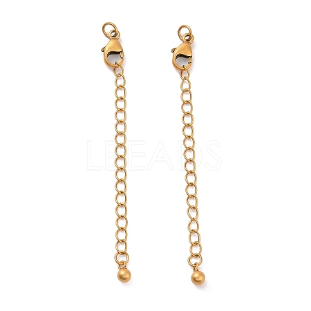 925 Sterling Silver Chain Extenders STER-D036-43AG-1