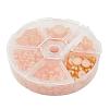 1Box ABS Plastic Imitation Pearl Dome Cabochons SACR-JP0001-32-2