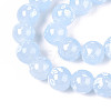 Baking Paint Glass Beads X1-DGLA-N015-10mm-06-3