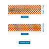 2 Rolls 2 Sizes Polyester Elastic Ribbon EW-TA0001-02G-7
