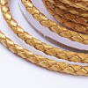 Round Braided Cowhide Cords WL-L009-01W-3