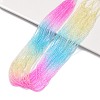 Transparent Gradient Color Glass Beads Strands GLAA-G101-2mm-10-1
