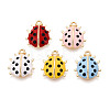 Alloy Enamel Pendants ENAM-N064-05KCG-1