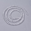 Natural Quartz Crystal Beads Strands G-F596-44-3mm-2