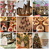 24Pcs 6 Style Burlap Packing Pouches ABAG-PH0001-17-3