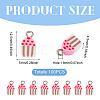 100Pcs Handmade Polymer Clay Charms CLAY-TA0001-96B-3