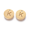 304 Stainless Steel Charms STAS-F227-11K-G-1