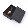 Electroplate Spiral Shell Pendant Necklaces NJEW-JN02281-04-6
