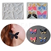 DIY Butterfly Shape Ornament Silicone Molds DIY-E065-01-1