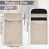 Olycraft Tactical Mobile Phone Radiation Protection Shielding Bags AJEW-OC0003-61-2