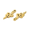 Ion Plating(IP) 304 Stainless Steel Charms STAS-D051-57G-3