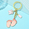 Alloy Enamel Keychain KEYC-YW00023-03-2