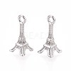 304 Stainless Steel Pendants STAS-N109-258P-1