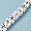 Electroplated Synthetic Magnetic Hematite Beads Strands G-Q1009-G02-01-2