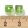 Electroplate Glass Beads EGLA-Z004-04A-03-3