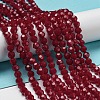 Opaque Glass Beads Stands X-EGLA-A035-P6mm-D16-2
