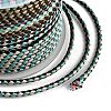 11M Polyester Braided Cord with Cotton Core & Metallic Thread OCOR-Z006-01-13-3