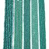 Electroplate Opaque Solid Color Glass Beads Strands EGLA-A044-P4mm-L31-2