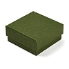 Cardboard Paper Jewelry Storage Boxes with Sponge CON-P023-01B-01-1