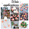 Mini Foam Imitation Peaches DJEW-WH0038-30-6