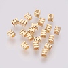 Brass Spacer Beads X-KK-Q735-55G-1