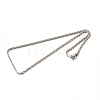 304 Stainless Steel Rope Chain Necklaces STAS-M174-009P-A-2