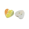 2-Hole Porcelain Buttons PORC-R010-07B-2