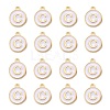 Golden Plated Alloy Charms ENAM-S118-01C-2