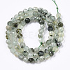 Natural Prehnite Beads Strands G-R462-045-2