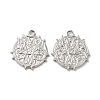 Non-Tarnish 304 Stainless Steel Pendant STAS-H212-25P-1