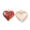 Alloy Enamel Pendants PALLOY-D015-03B-1