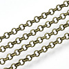 Soldered Brass Coated Iron Rolo Chains CH-S125-08B-AB-2