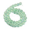 Handmade Foil Lampwork Beads Strands FOIL-K003-06B-06-2