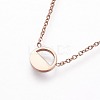 304 Stainless Steel Pendant Necklaces NJEW-L166-09-4