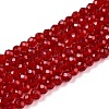 Glass Beads Strands EGLA-A044-T2mm-D01-1