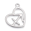 Non-Tarnish 304 Stainless Steel Pendants LS-STAS-M228-A01-07P-1