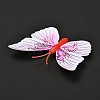 PVC Plastic Artificial 3D Butterfly Decorations DIY-I072-02A-4