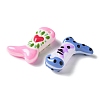 Baking Paint Glass Enamel Beads BLOW-D300-01A-2