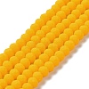 Glass Beads Strands EGLA-A034-P2mm-MD04-1