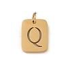 304 Stainless Steel Charms LS-STAS-R001-01G-Q-1