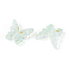 Baking Paint Glass Beads DGLA-T004-04F-2
